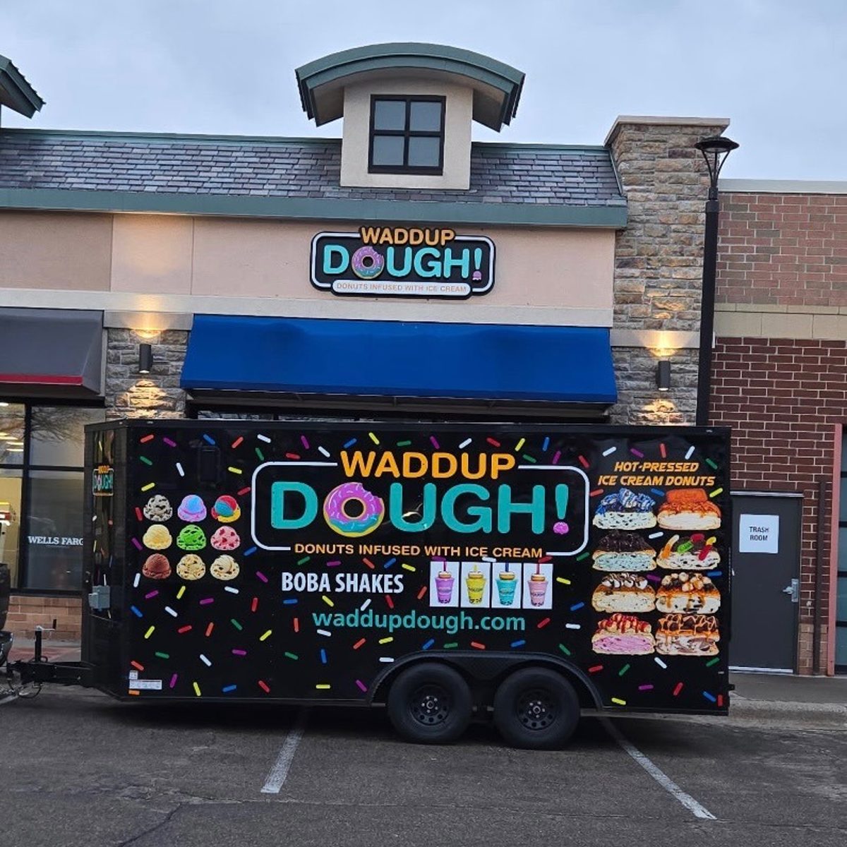 Book the Waddup Dough Trailer