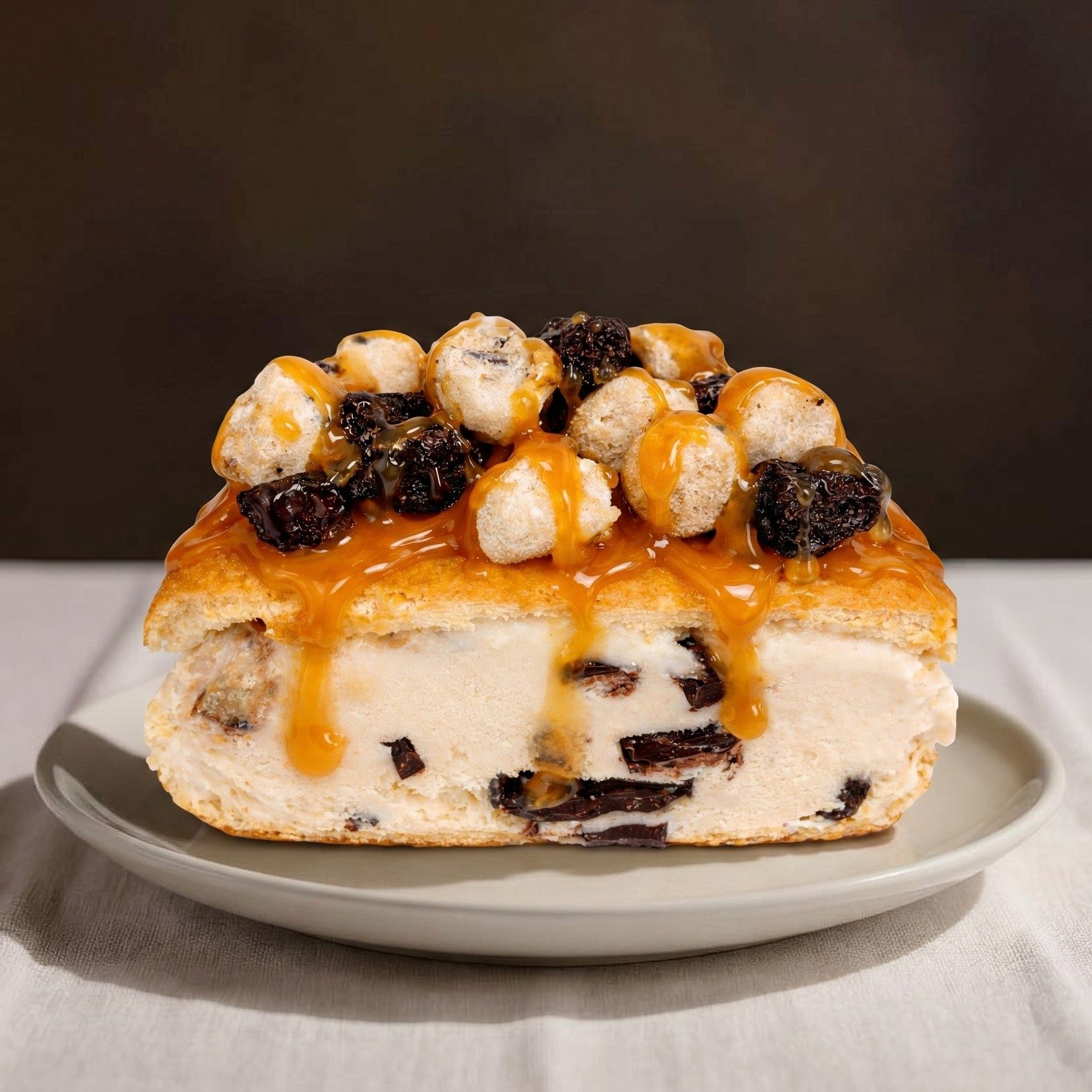Cookie Dough Brownie Delight.